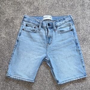 Abercrombie Kids Light Blue Denim Shorts